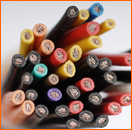 selection of trirated cables