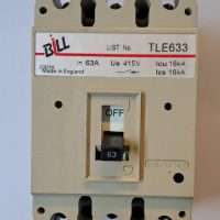 BILL 63A MCCB 3P equivalent to MEM MEL633
