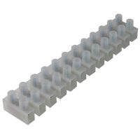 Camden Boss strip connectors with wire protect under terminal screw